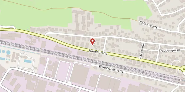 Karte der Umgebung von Hauptstraße 41, 73730 Esslingen