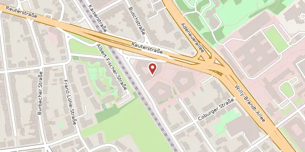 Karte der Umgebung von Bundeskanzleiplatz 2D, 53113 Bonn