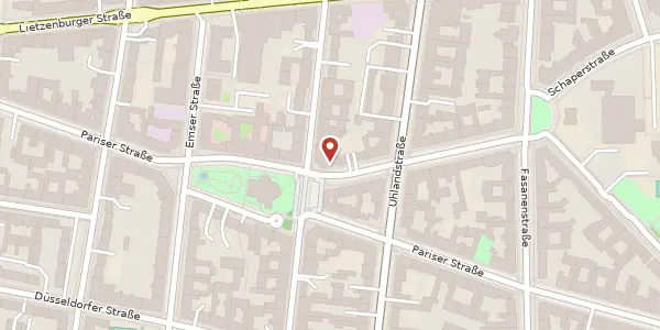 Karte der Umgebung von Ludwigkirchstraße 9, 10719 Berlin