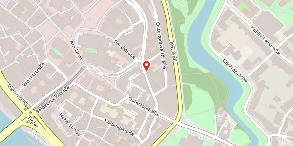 Karte der Umgebung von Buchtstraße 13, 28195 Bremen