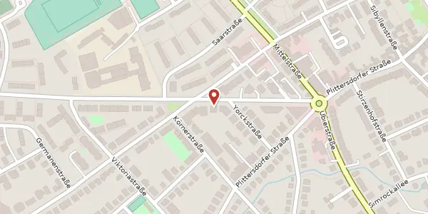 Karte der Umgebung von Gotenstr. 25, 53175 Bonn