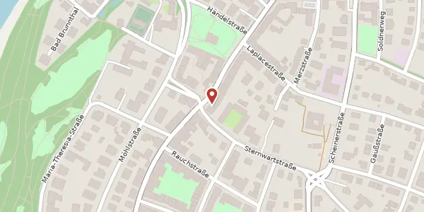 Karte der Umgebung von Ismaninger Str. 102, 81675 München
