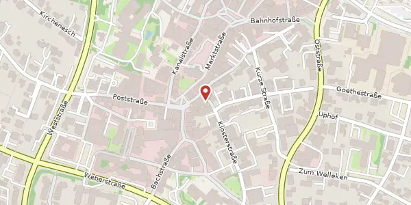 Karte der Umgebung von Klosterstr. 2, 49477 Ibbenbüren