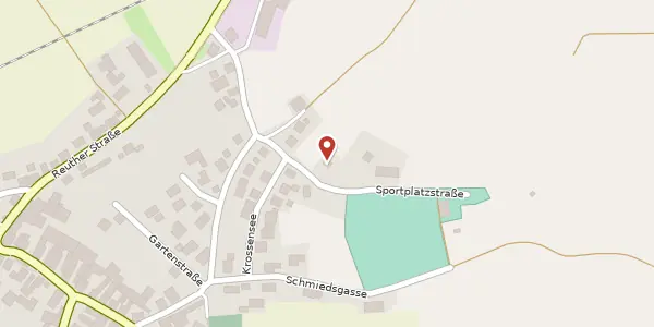 Karte der Umgebung von Sportplatzstr. 13, 91361 Pinzberg