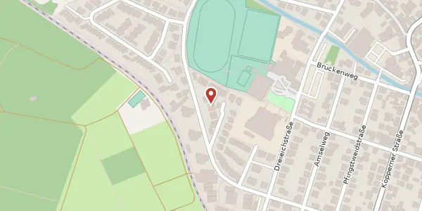 Karte der Umgebung von Falkenweg 11, 61381 Friedrichsdorf