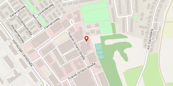 Karte der Umgebung von August-Schanz-Str. 28, 60433 Frankfurt
