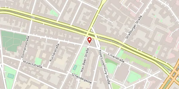 Karte der Umgebung von Linienstraße 41, 10119 Berlin