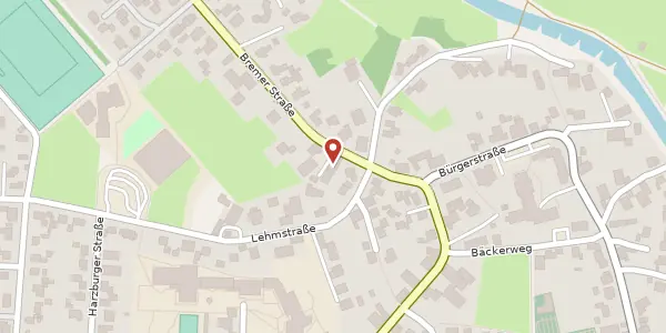 Karte der Umgebung von Bremer Straße 9, 27321 Emtinghausen