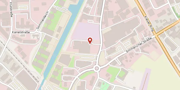 Karte der Umgebung von Briener Str. 9-13, 47533 Kleve