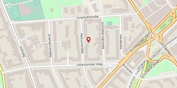 Karte der Umgebung von Petkumstraße 5, 22085 Hamburg