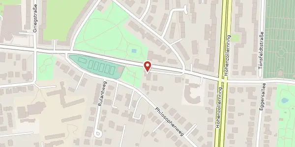 Karte der Umgebung von Bernadottestr. 49, 22763 Hamburg