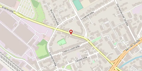 Karte der Umgebung von Ellerstr. 33, 40721 Hilden