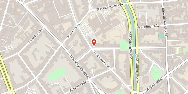 Karte der Umgebung von Ehrenstr. 10B, 40479 Düsseldorf
