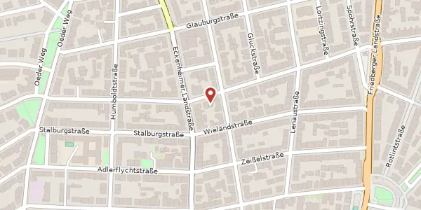 Karte der Umgebung von Neuhofstr. 49, 60318 Frankfurt
