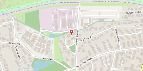 Karte der Umgebung von Wullwisch 15A, 22529 Hamburg