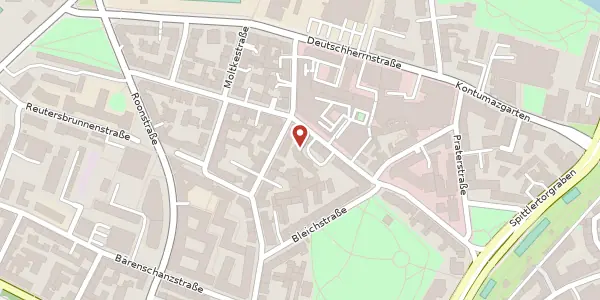 Karte der Umgebung von Hochstr. 15 a, 90429 Nürnberg