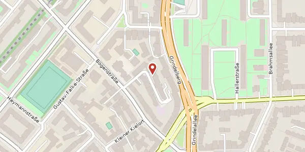 Karte der Umgebung von Bogenallee 7, 20144 Hamburg