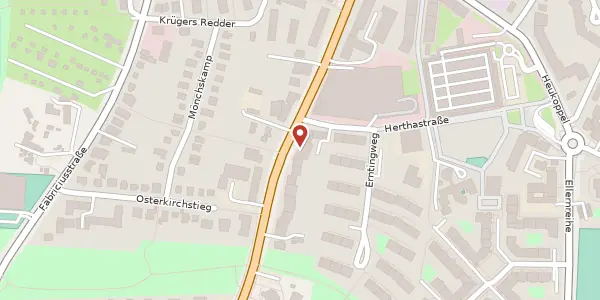 Karte der Umgebung von Bramfelder Chaussee 226, 22177 Hamburg