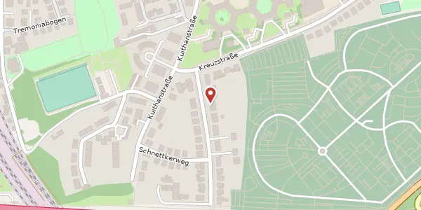 Karte der Umgebung von Am Südwestfriedhof 10, 44137 Dortmund