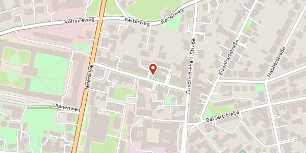 Karte der Umgebung von Helene-Lange-Str. 3, 14469 Potsdam