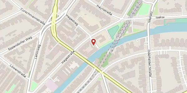 Karte der Umgebung von Hegestieg 20, 20249 Hamburg