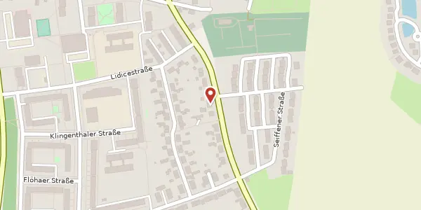 Karte der Umgebung von Rostocker Straße 40, 04349 Leipzig