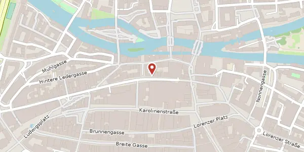 Karte der Umgebung von Adlerstr. 22, 90403 Nürnberg
