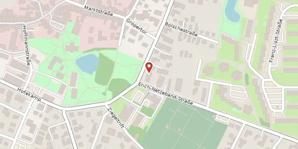 Karte der Umgebung von Hinterm Hagen 12, 38442 Wolfsburg