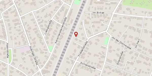 Karte der Umgebung von Friedenstr. 31 b, 82166 Gräfelfing