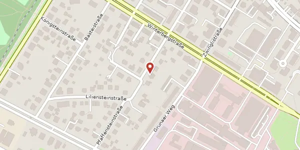 Karte der Umgebung von Beilstraße 2, 01277 Dresden