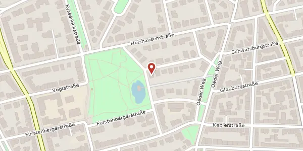 Karte der Umgebung von Annastr. 25, 60322 Frankfurt