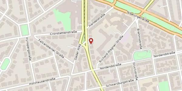 Karte der Umgebung von Eckenheimer Landstr. 152, 60318 Frankfurt