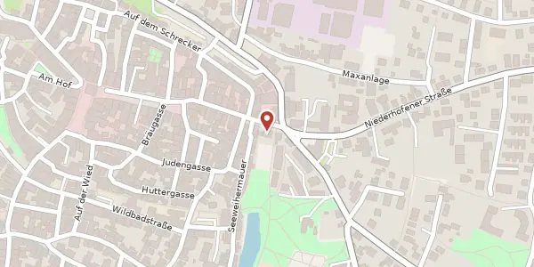 Karte der Umgebung von Obertorstraße 20, 91781 Weißenburg