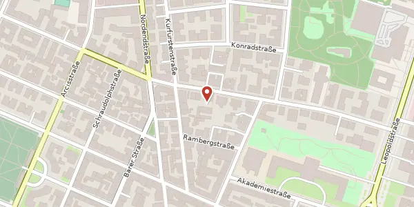 Karte der Umgebung von Georgenstr. 27, 80799 München