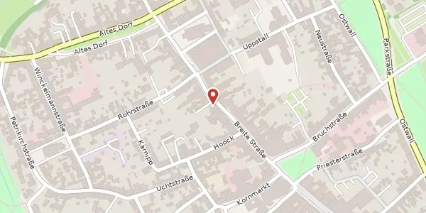 Karte der Umgebung von Breite Str. 54, 39576 Hansestadt Stendal
