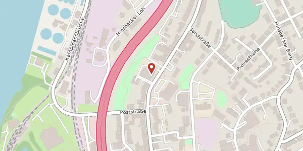 Karte der Umgebung von Kupferdreher Str. 128, 45257 Essen