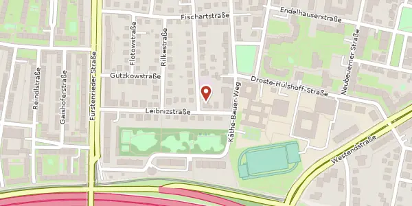 Karte der Umgebung von Berchemstr. 97, 80686 München