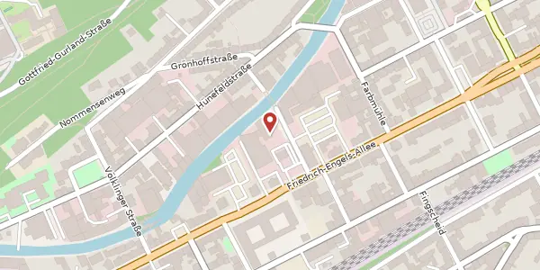 Karte der Umgebung von Warndtstr. 7, 42285 Wuppertal