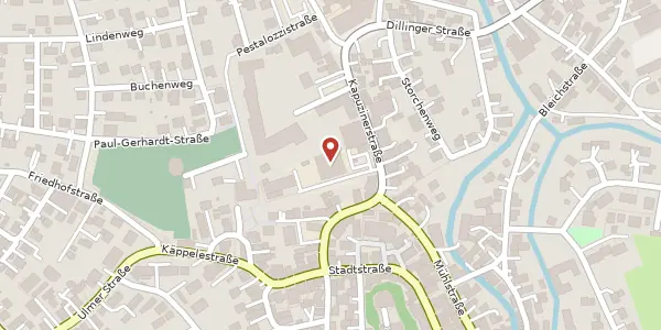 Karte der Umgebung von Kapuzinerstr. 5, 89331 Burgau