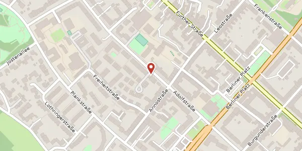 Karte der Umgebung von Peter-Loer-Str. 1 b, 41462 Neuss