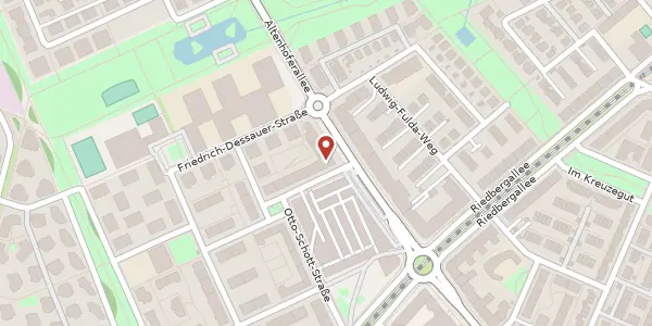 Karte der Umgebung von Ernst-Abbe-Str. 2, 60438 Frankfurt