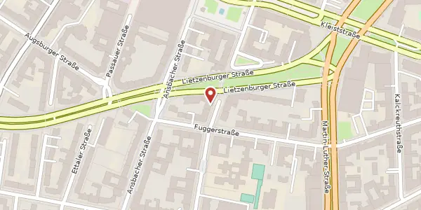 Karte der Umgebung von Welserstraße 29, 10777 Berlin
