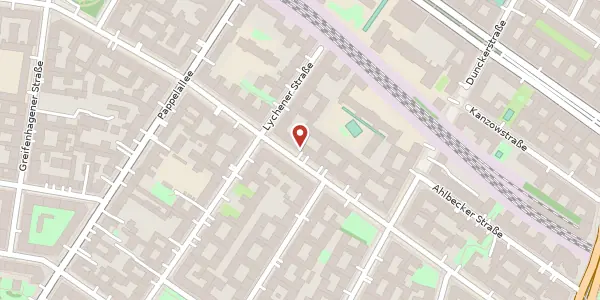 Karte der Umgebung von Stargarder Straße 63, 10437 Berlin