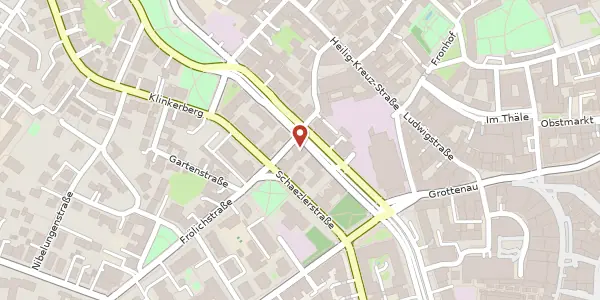 Karte der Umgebung von Volkhartstr. 7, 86152 Augsburg