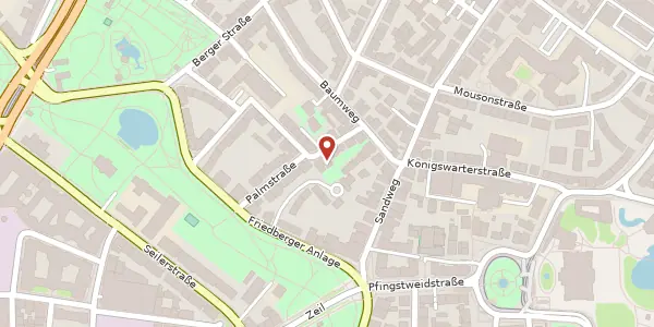 Karte der Umgebung von Julius-Heyman-Str. 6, 60316 Frankfurt