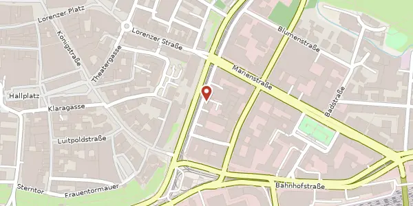 Karte der Umgebung von Königstorgraben 7, 90402 Nürnberg