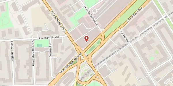 Karte der Umgebung von Hamburger Str. 3, 22083 Hamburg
