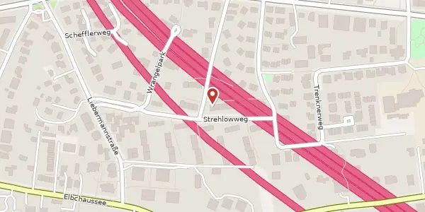 Karte der Umgebung von Jes-Juhl-Weg 21, 22605 Hamburg