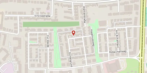 Karte der Umgebung von Eichengrund 32, 40470 Düsseldorf
