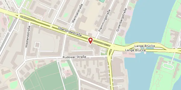Karte der Umgebung von Oberspreestraße 182, 12557 Berlin